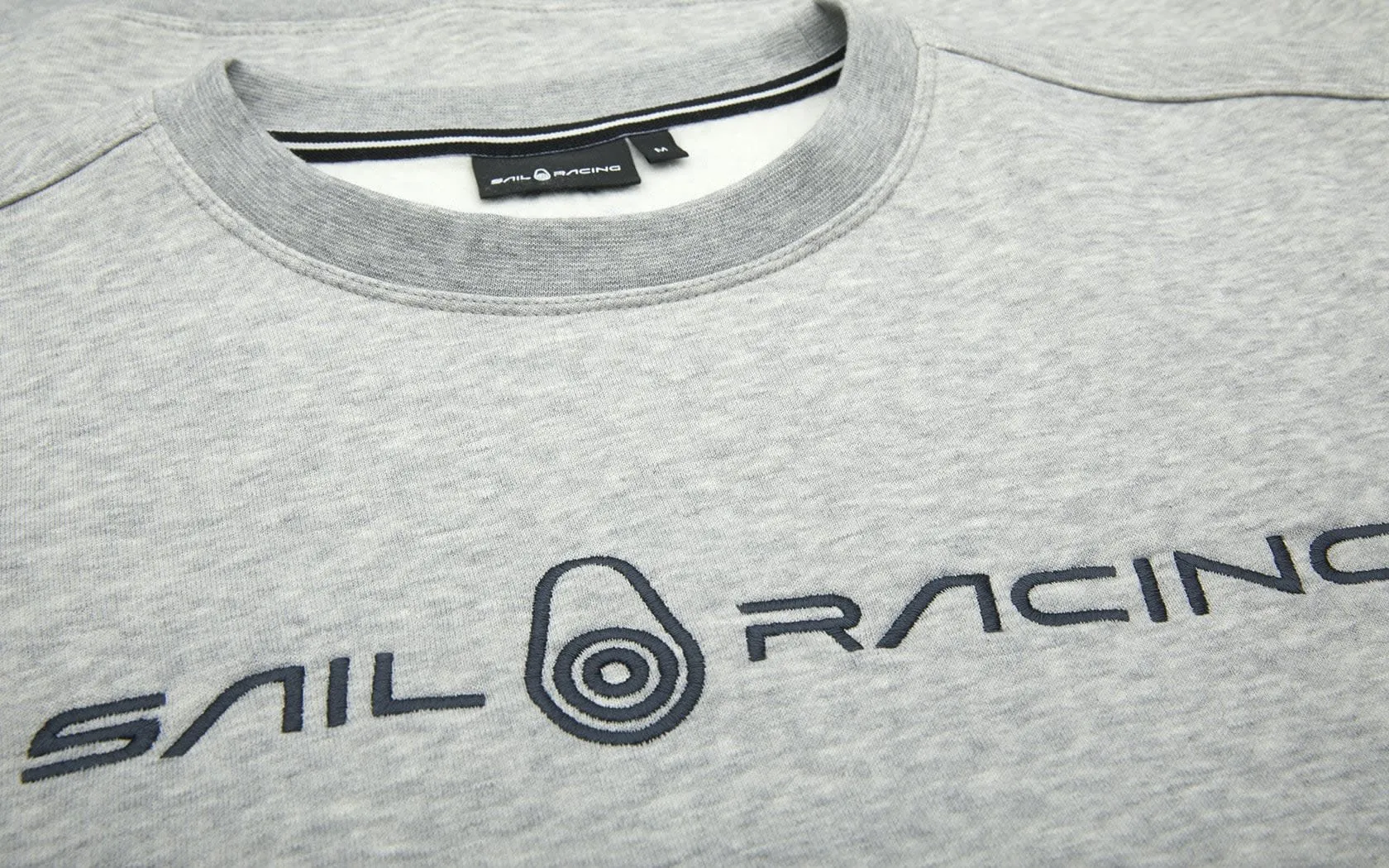 Sail Racing Men&#x27;s Bowman Sweater Grey Mel | Buy Sail Racing Men&#x27;s Bowman Sweater Grey Mel here | Outnorth